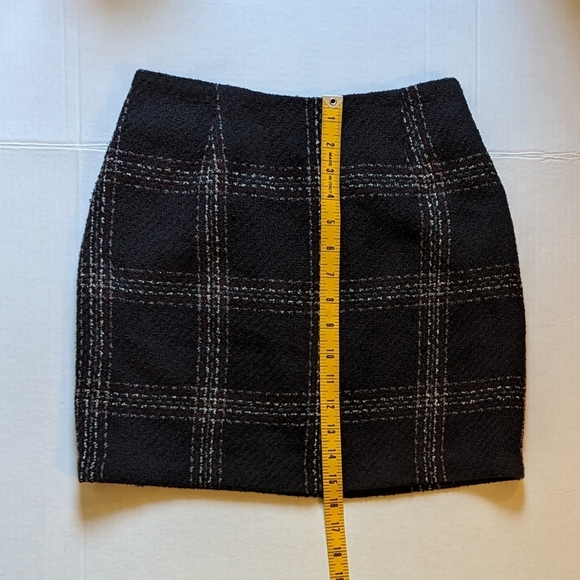 Prince and Fox Plaid Mini Skirt - Picture 4 of 8